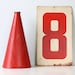 Vintage Red Megaphone