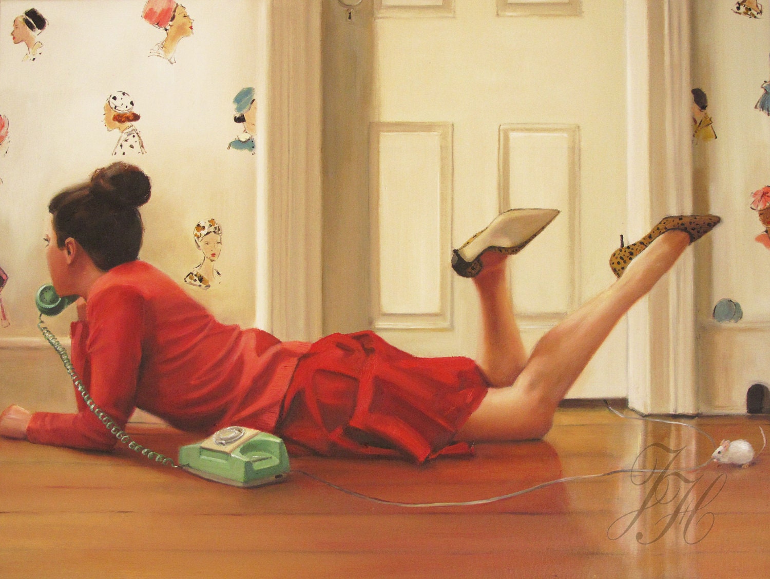 Storyteller- Art Print From Original Oil Painting