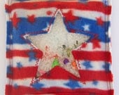 I Spy Bag - Stars and Stripes with Star Window