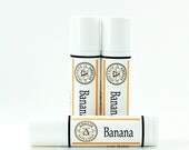 Lip Balm Banana Flavored Vegan Friendly Lip Balm Unsweetened Delicious - Banana Lip Balm