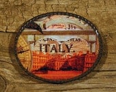 italy fine art belt buckle