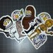 Calaveras Vinyl Sticker 5-Pack