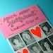 your new girlfriend handmade sticker set