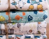 Organic Baby Blanket, ROBOTIC COLLECTION
