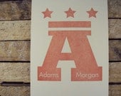 DC Neighborhood Print: Adams Morgan