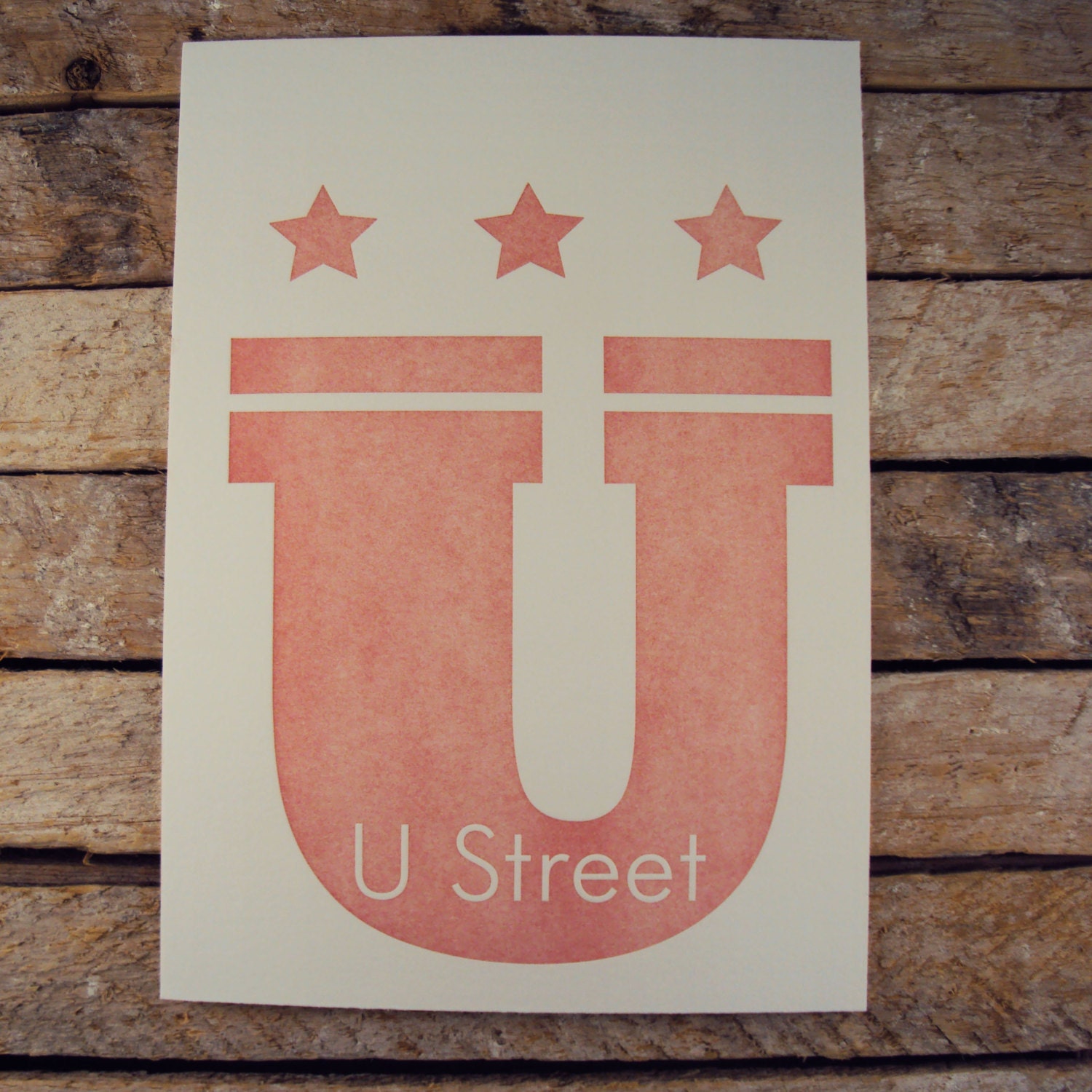 DC Neighborhood Print: U ...
