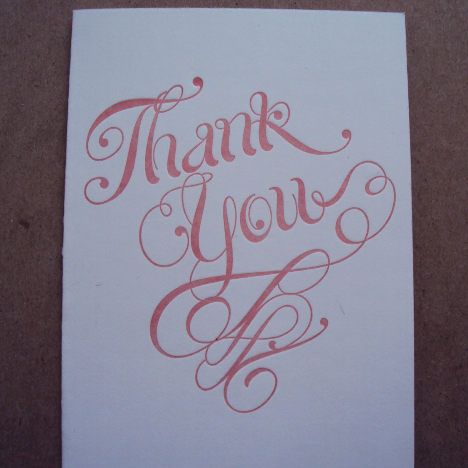Letterpress Greeting Card...