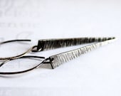 Handmade Sterling Silver Spike Earrings Minimalist Jewelry