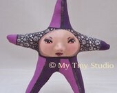 Lucky Star Plum and Magenta with Brown eyes