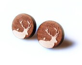 That Vintage Woodland Walk - Earrings - Tasmanian Myrtle