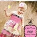 On Sale 2.50 Off Whimsy Couture Sewing Pattern Tutorial ebook -- Chloe Dress --12m through 12 girls PDF INSTANT