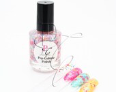 NEW In Bloom Nail Polish Spring Collection Custom-Blended Glitter - Large Bottle - 15ml