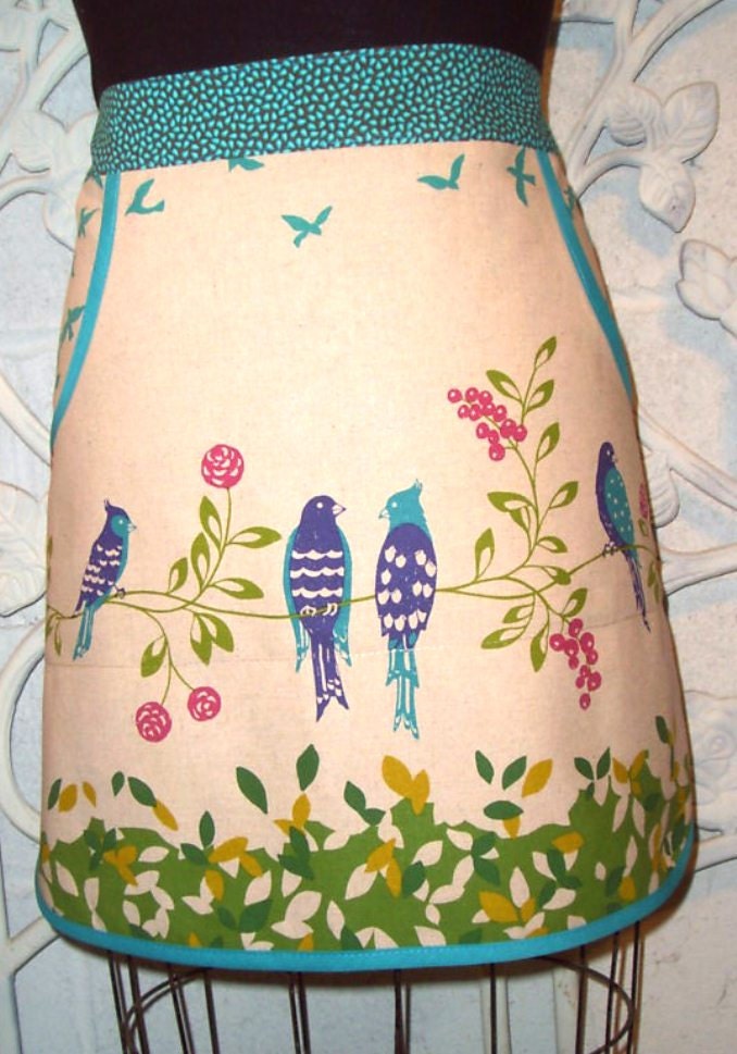 Birdsong apron