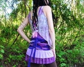 Pixie Skirt, Double Ruffle Wrap skirt, Hippie Skirt, Gypsy Belt, Hippie skirt, Original Interstellar Weave