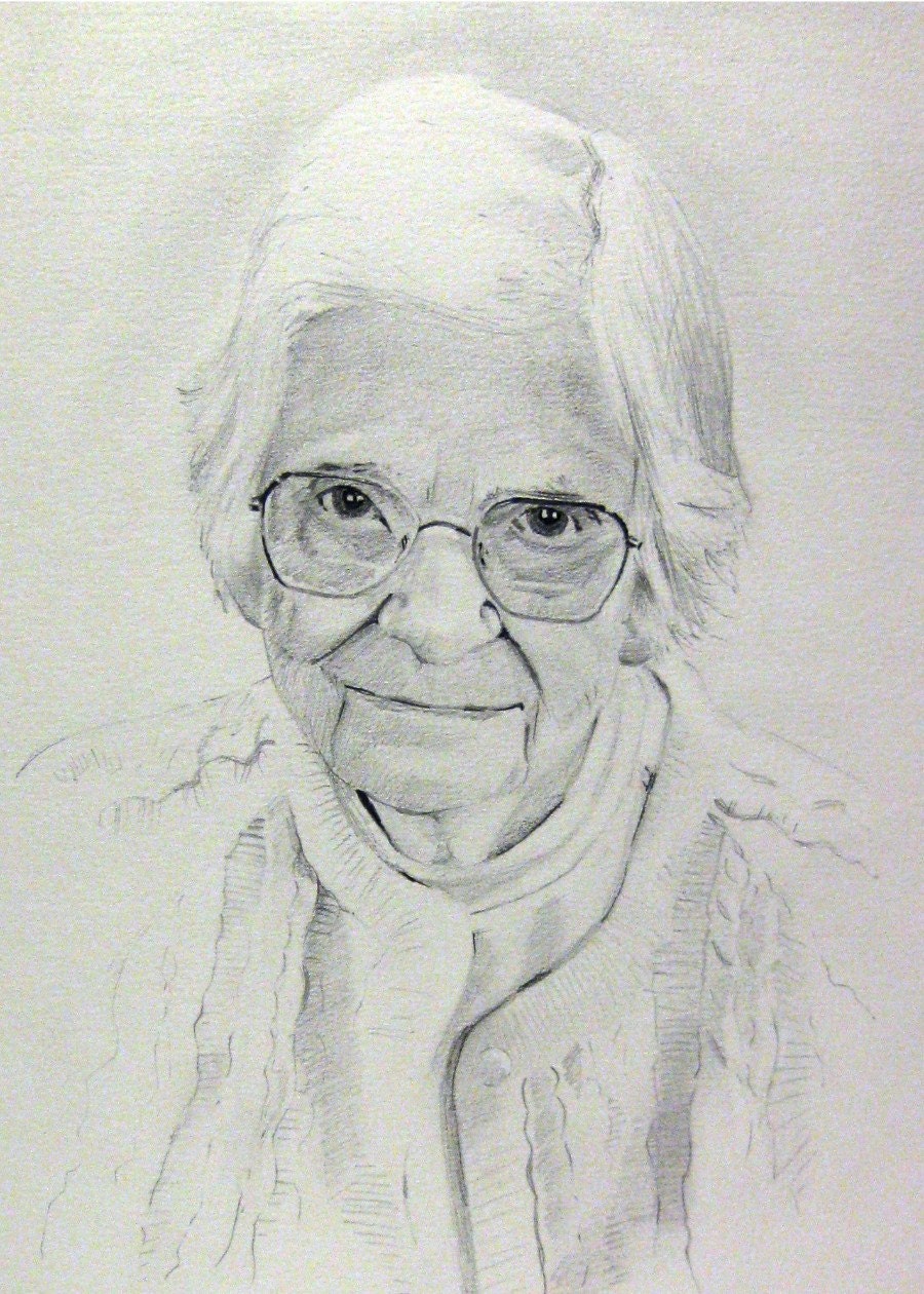 Pencil Sketch. 8x10 inches. Graphite on Paper. Custom Made for You.