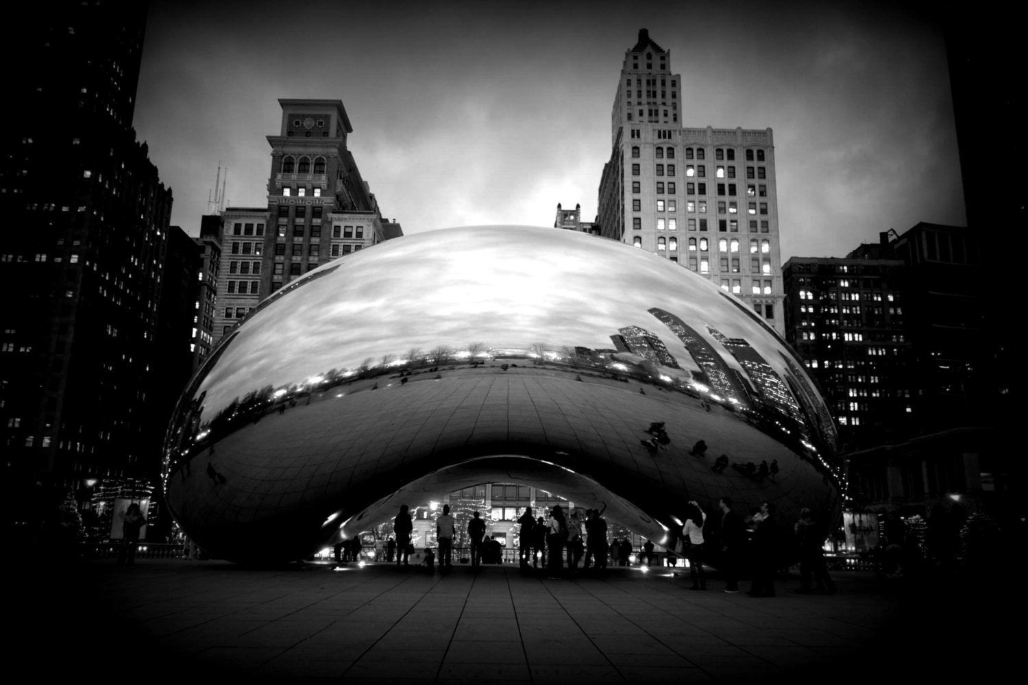 CHICAGO BEAN - one 5 x 7 fine art photography print