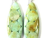Fabulous Faux Collection - Amazonite Mosaic Earrings