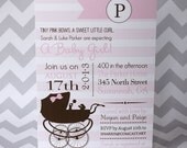 Girl Baby Shower Invitation