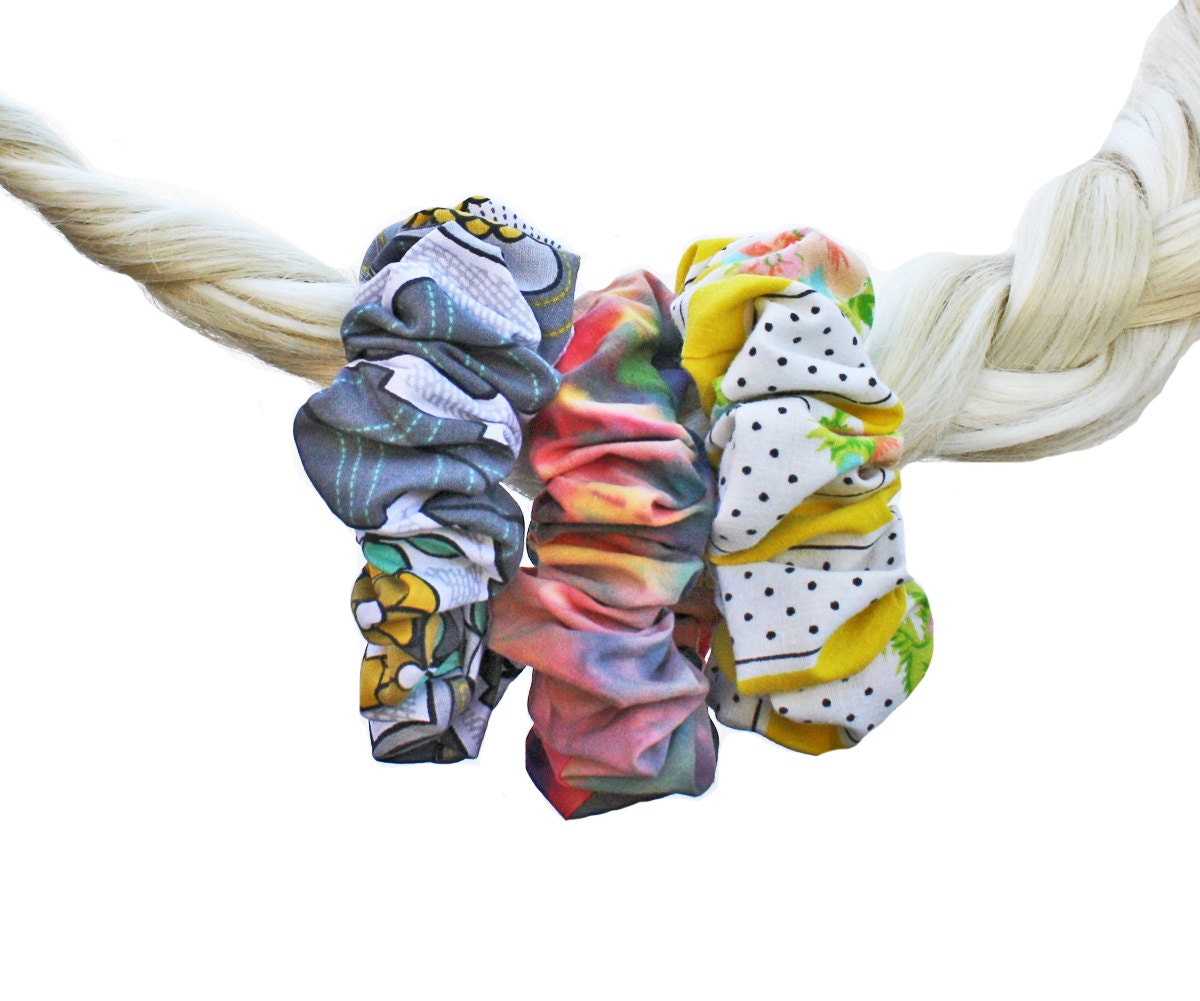 Scrunchie - Hair Scrunchie Set of 3