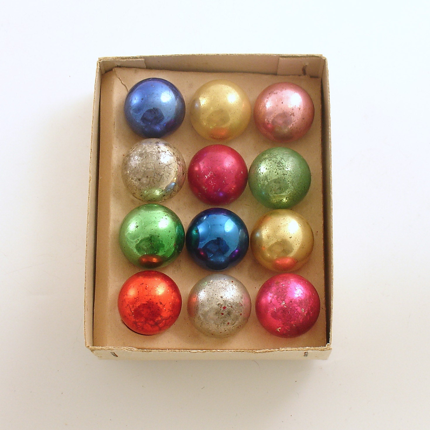 Vintage Glass Christmas Ornaments