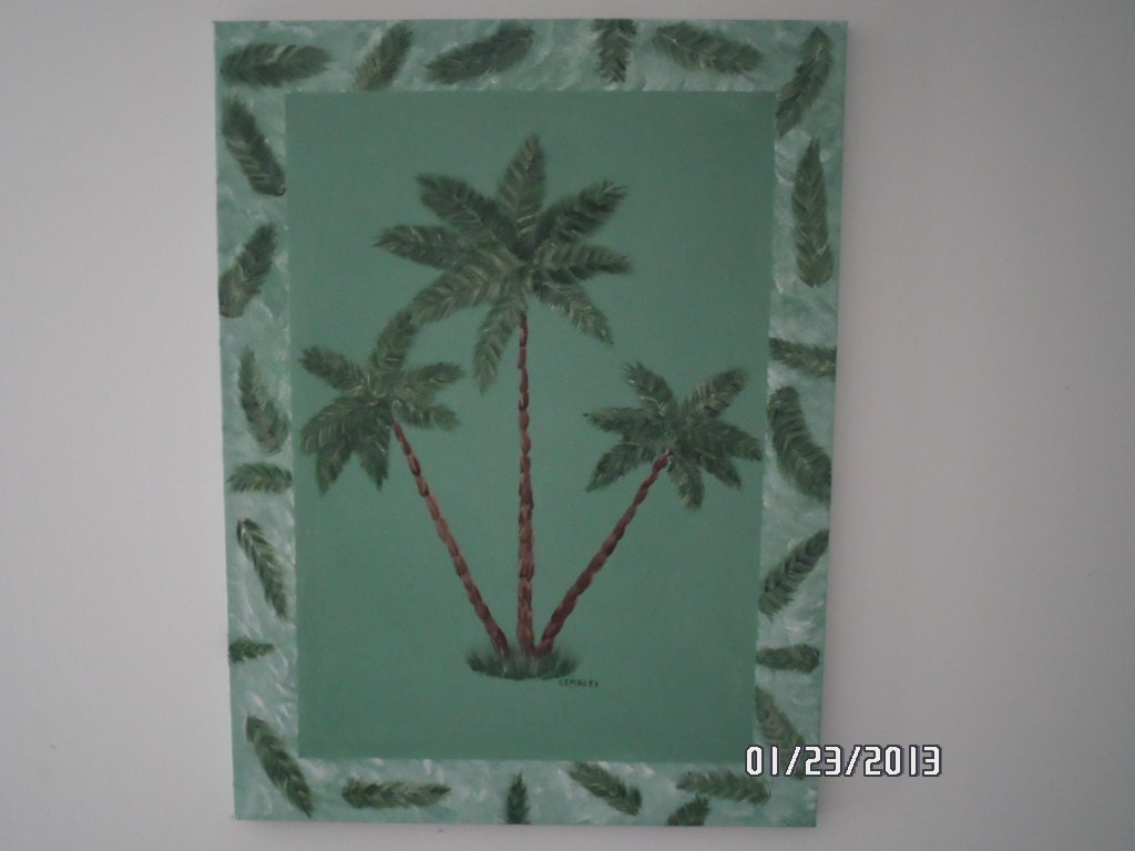 Palm Tree Painting 18 x 24