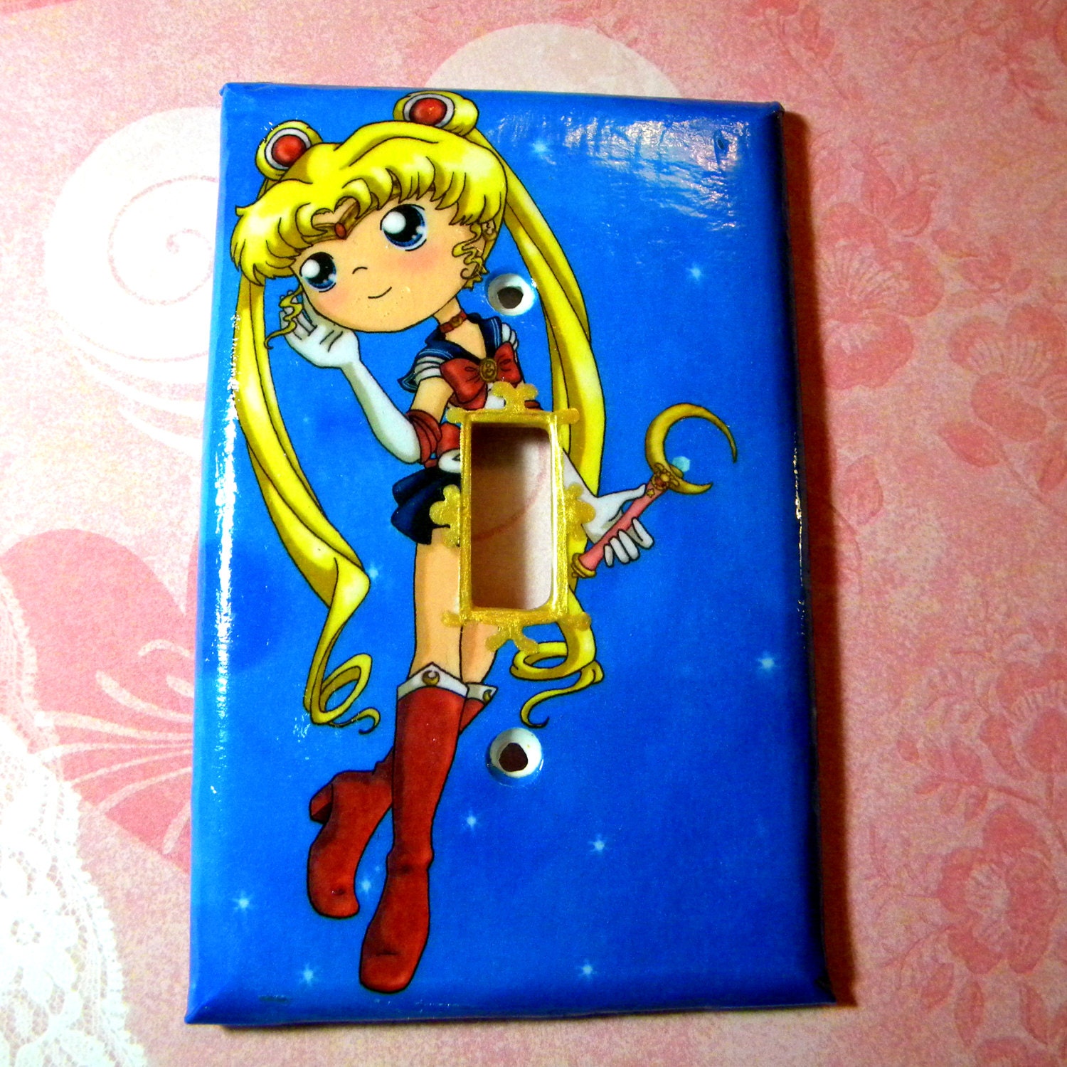 Sailor Moon Light Switch Cover