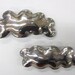 SPRING CLEARANCE SALE  - 2 porcelain silver cloud wall pillows