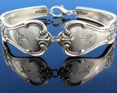 Silver Spoon Bracelet (Medium) Signature With A Monogram