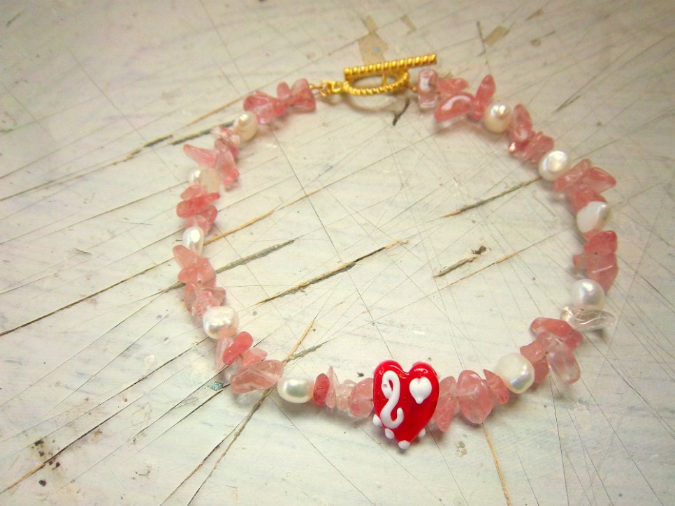 Valentines Anklet
