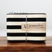 2 yards of 2" wide Black and Ivory ribbon