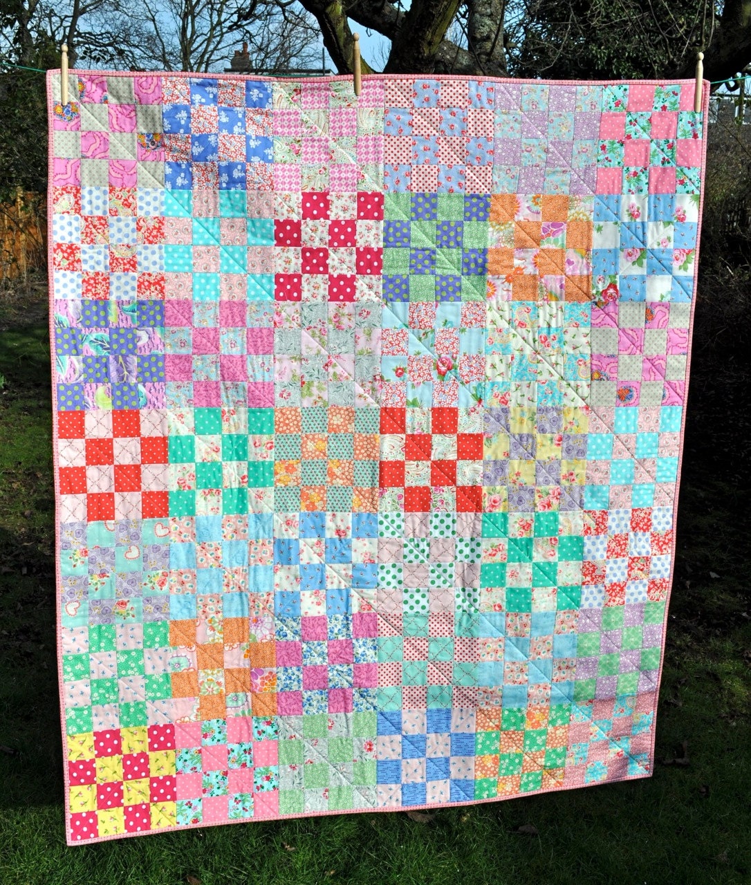 Sherbet Squares Quilt