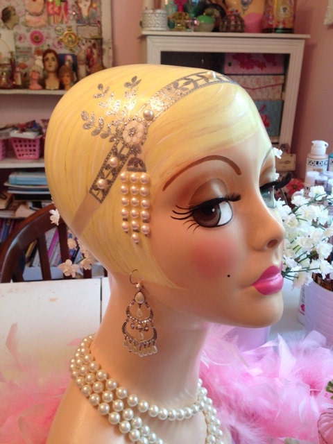 The Great Gatsby Mannequin Head - Ready to Ship