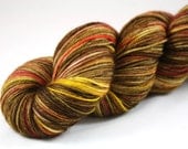 Yesterday--hand dyed sock weight yarn, merino, cashmere, nylon (435yds/100gm)