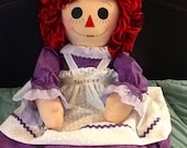 Raggedy Ann Doll Handmade - 36 Inches - Custom Orders - Free Personalization