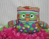 Security Blanket, baby blanket, luvie,  Owl - Lovems