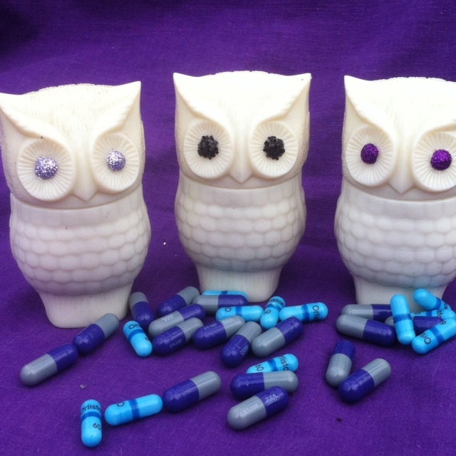 Owl Jar - Stash Nug Secret Compartment