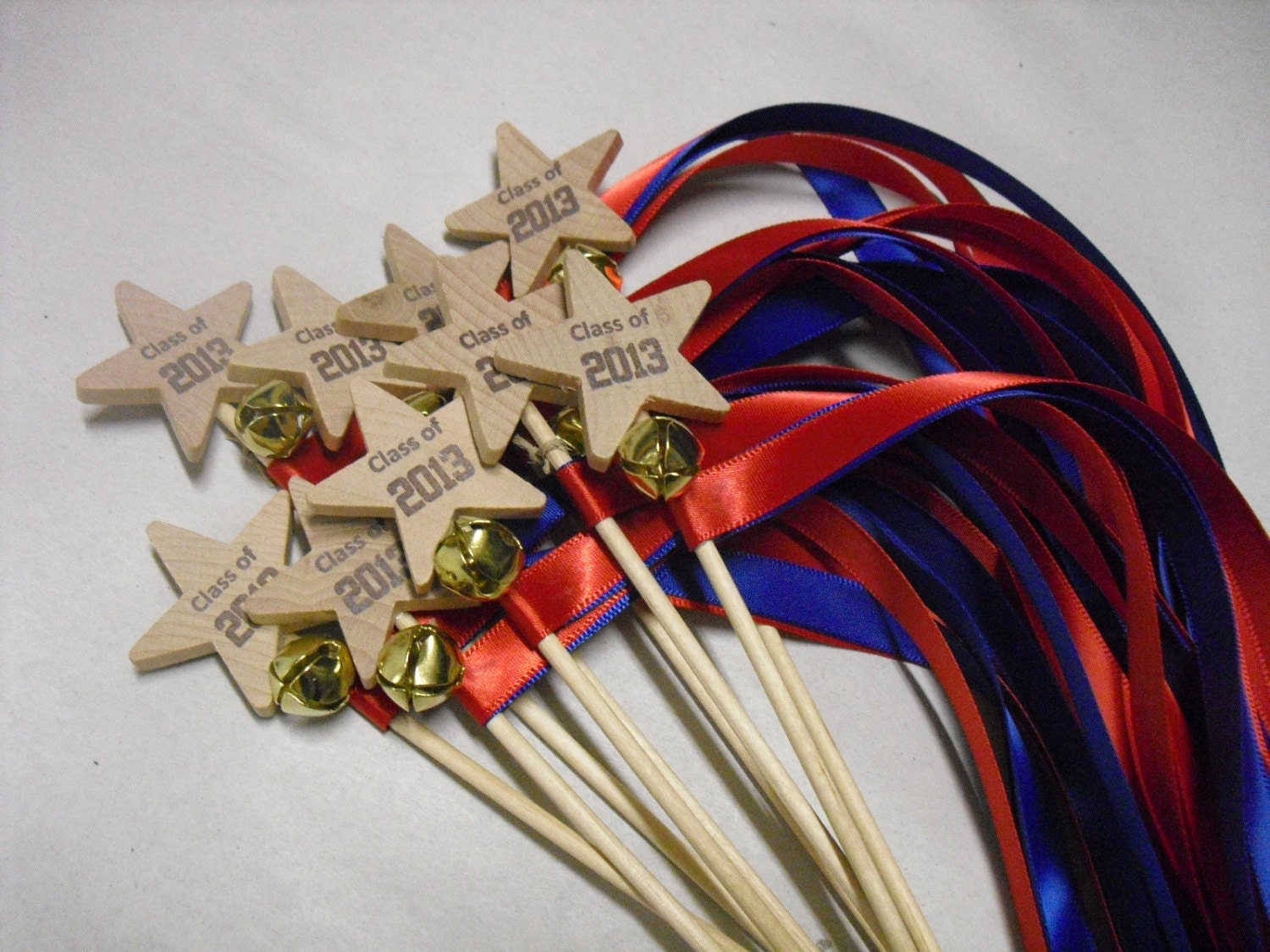 Graduation Party Wand Favors - SET OF 10  - Item 1538