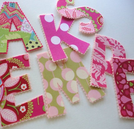 Two 3 Inch Iron On Letter DEAL
