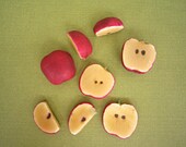 Miniature Apples - Doll House or Mini Display Friut - Different Cuts of Apple