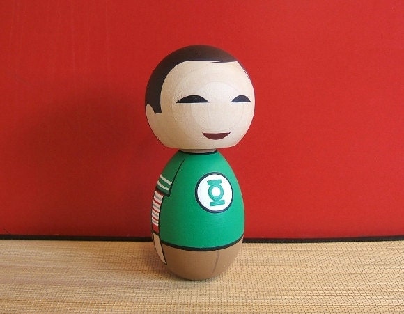 Kokeshi Doll Big Bang Theory Sheldon Cooper