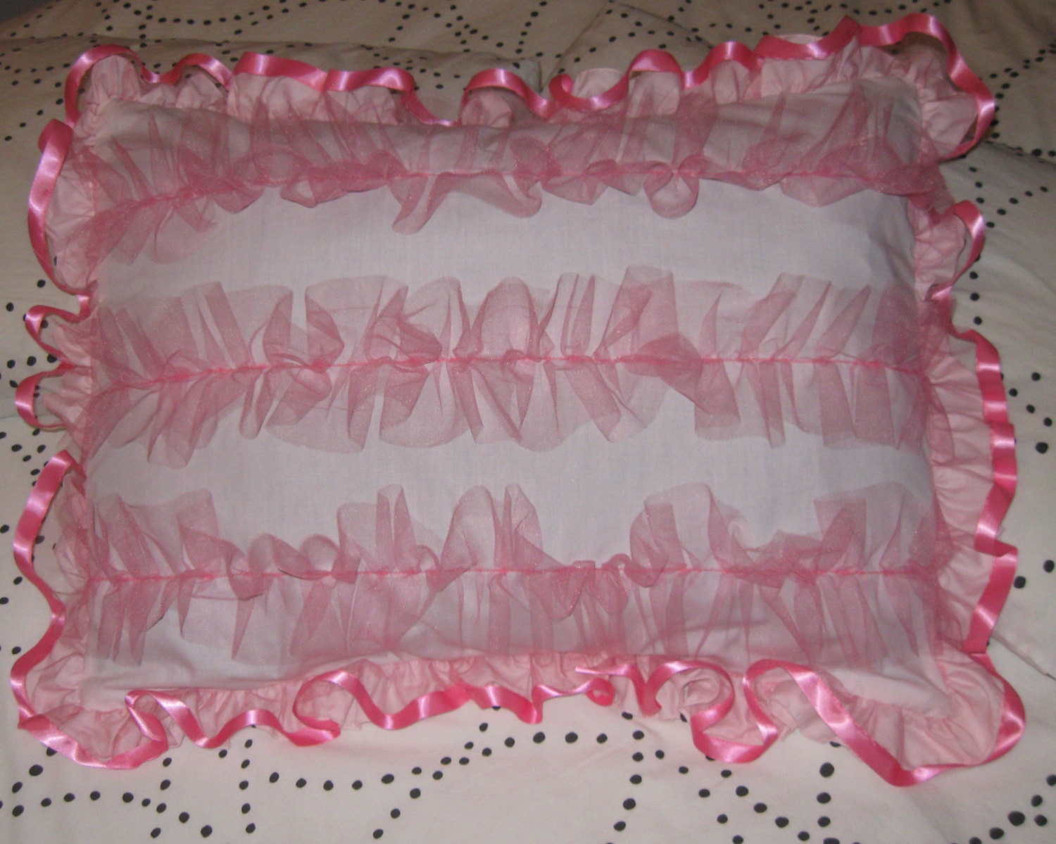 Tutu Princess Ruffled Standard Shams