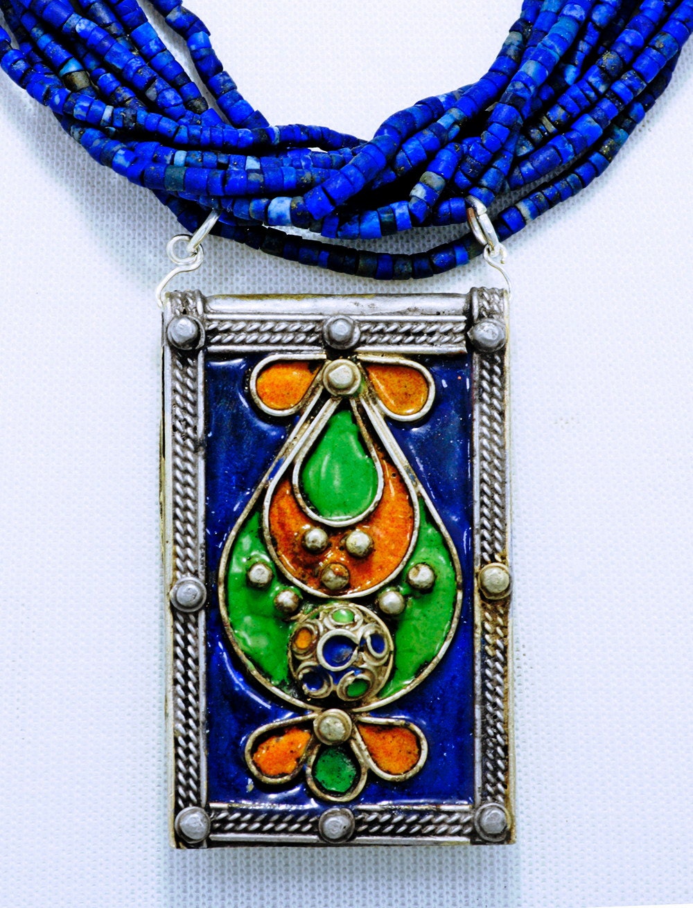 Berber Amulet & Lapis Rain