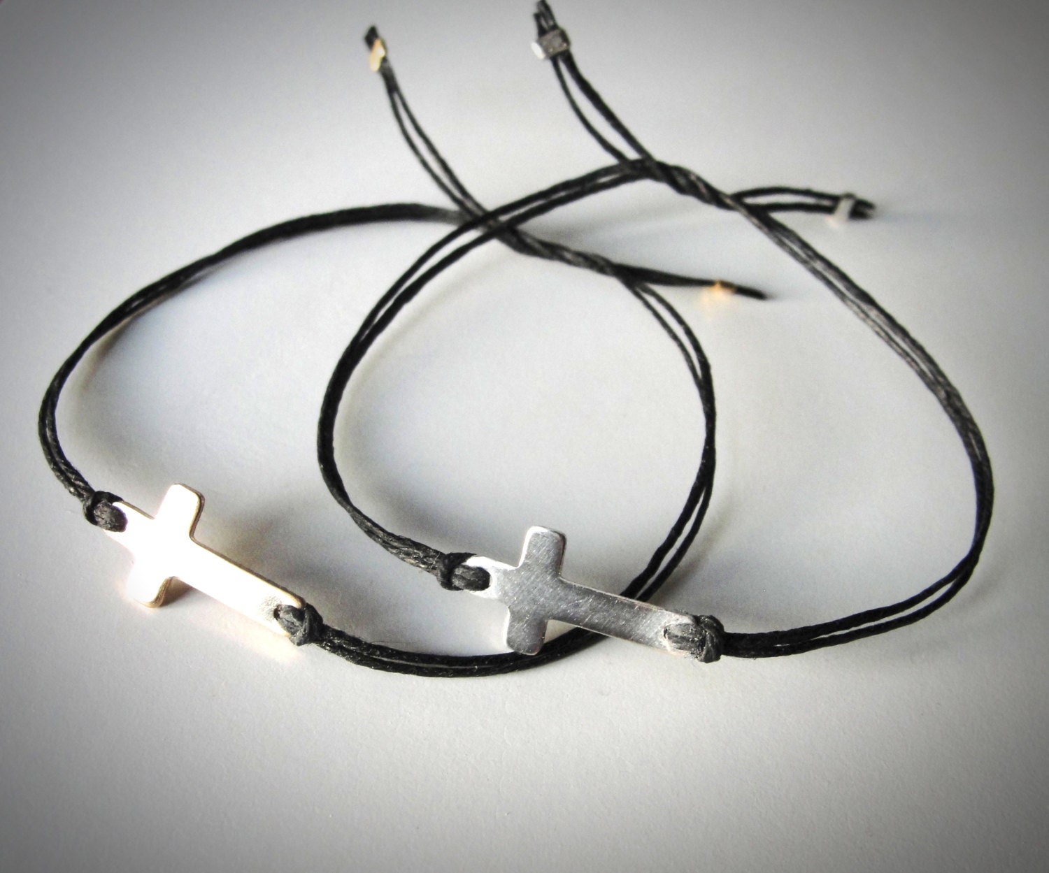 Sideways Cross bracelet