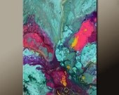 Abstract Canvas Art Painting 36x24 Original Modern Contemporary Paintings by Destiny Womack - dWo - Imagine