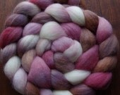 Alice In Wonderland Inspired White Queen Spinning Fiber Corriedale
