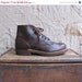 SALE // vintage 1940s deadstock brown leather work boots m6.5/w8.5 // rare deadstock Dr. Scholl