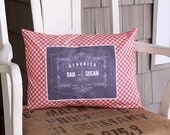 Customized Chalkboard Name Label - 7"x9"