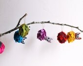 Egg mini felt ornaments