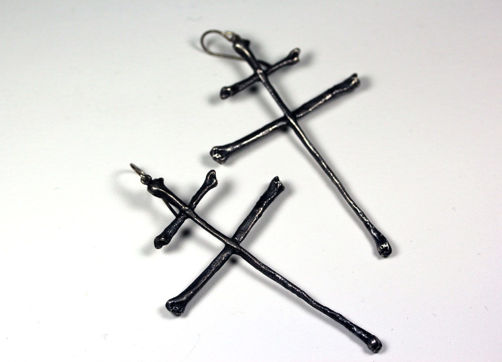 as above, so below. mini lorraine cross.