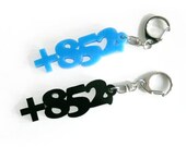 Keyring - plus 852 (Hong Kong area code)